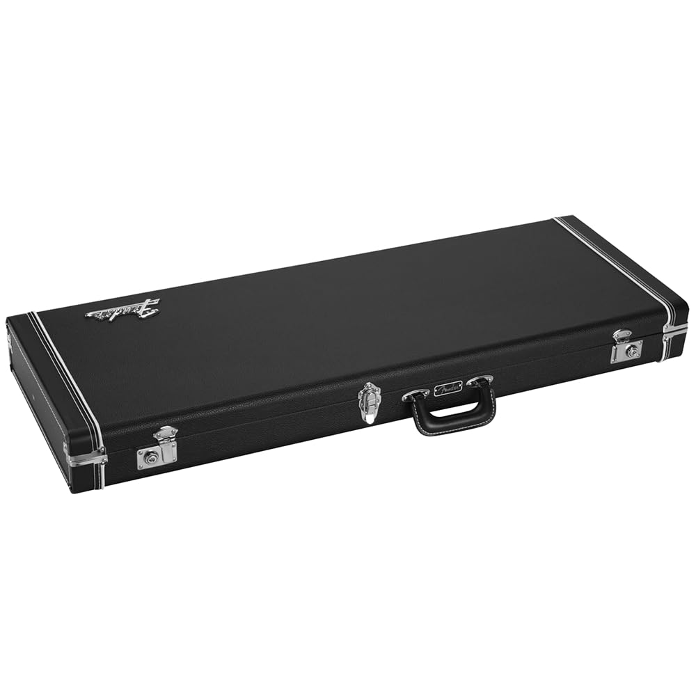 Black Wood Guitar Case B434