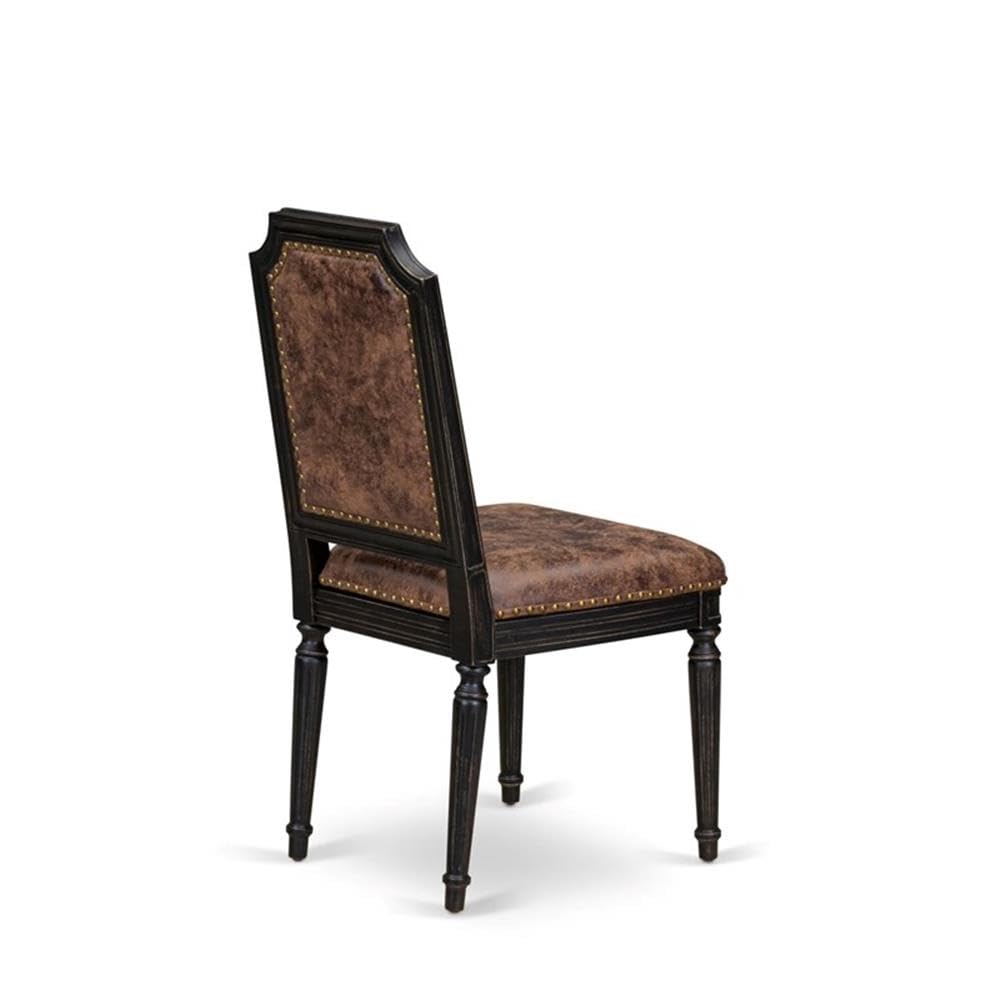 Set of 2 Acacia Wood Dining Chairs E848808