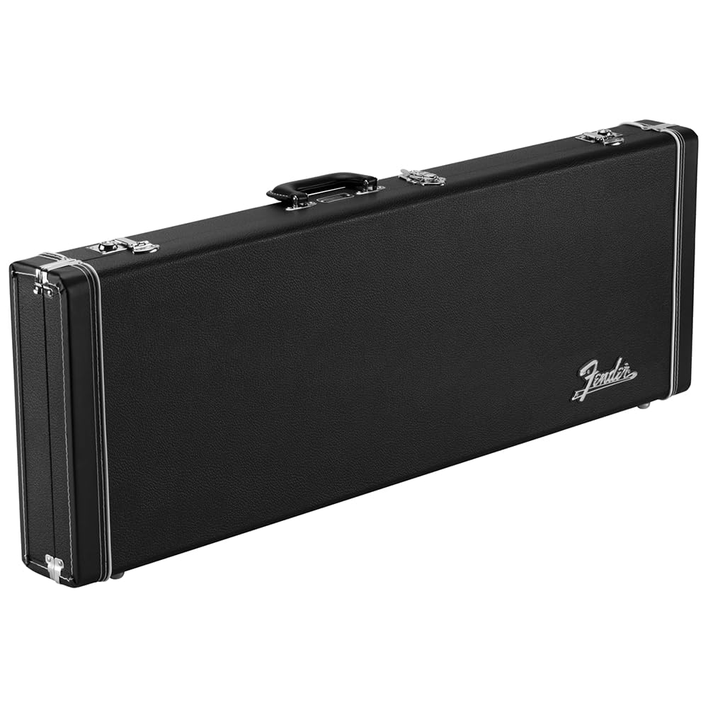 Black Wood Guitar Case B434
