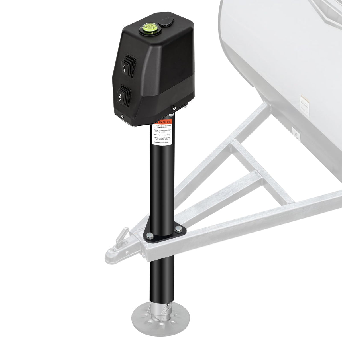 Waterproof Electric Trailer Jack with Built-in Spirit Level S1289