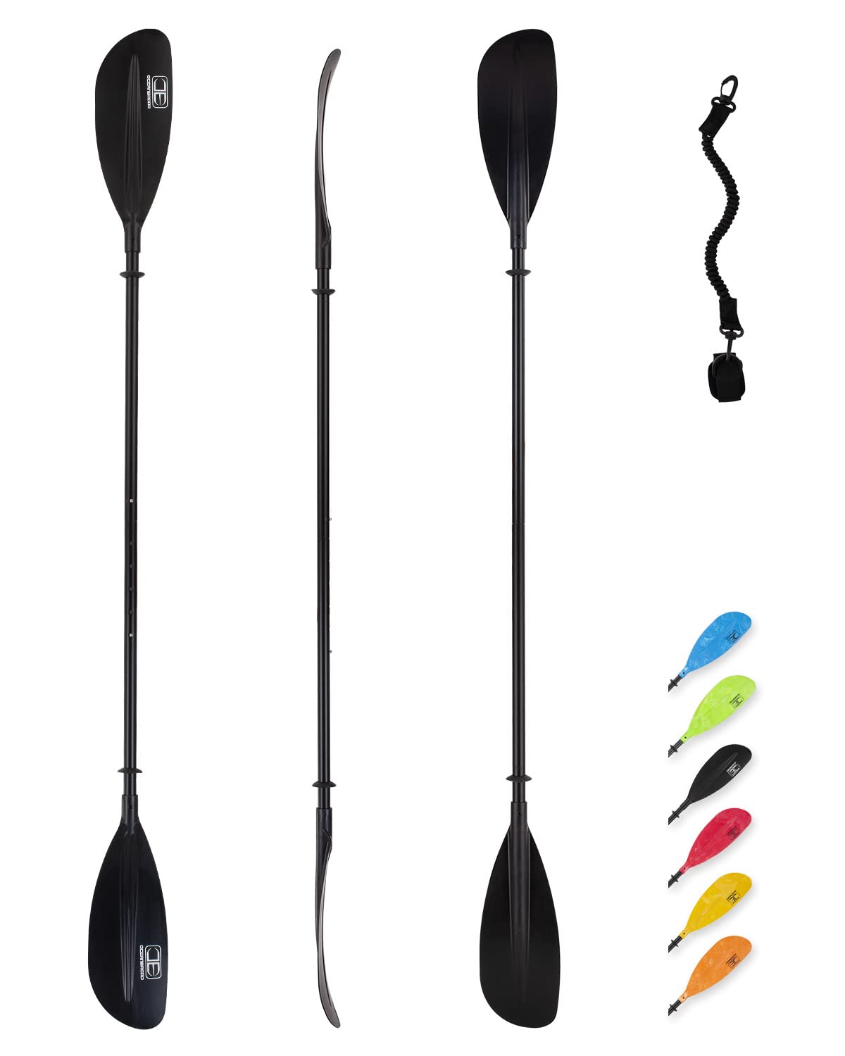 Adjustable Kayak Paddle with Paddle Leash V604