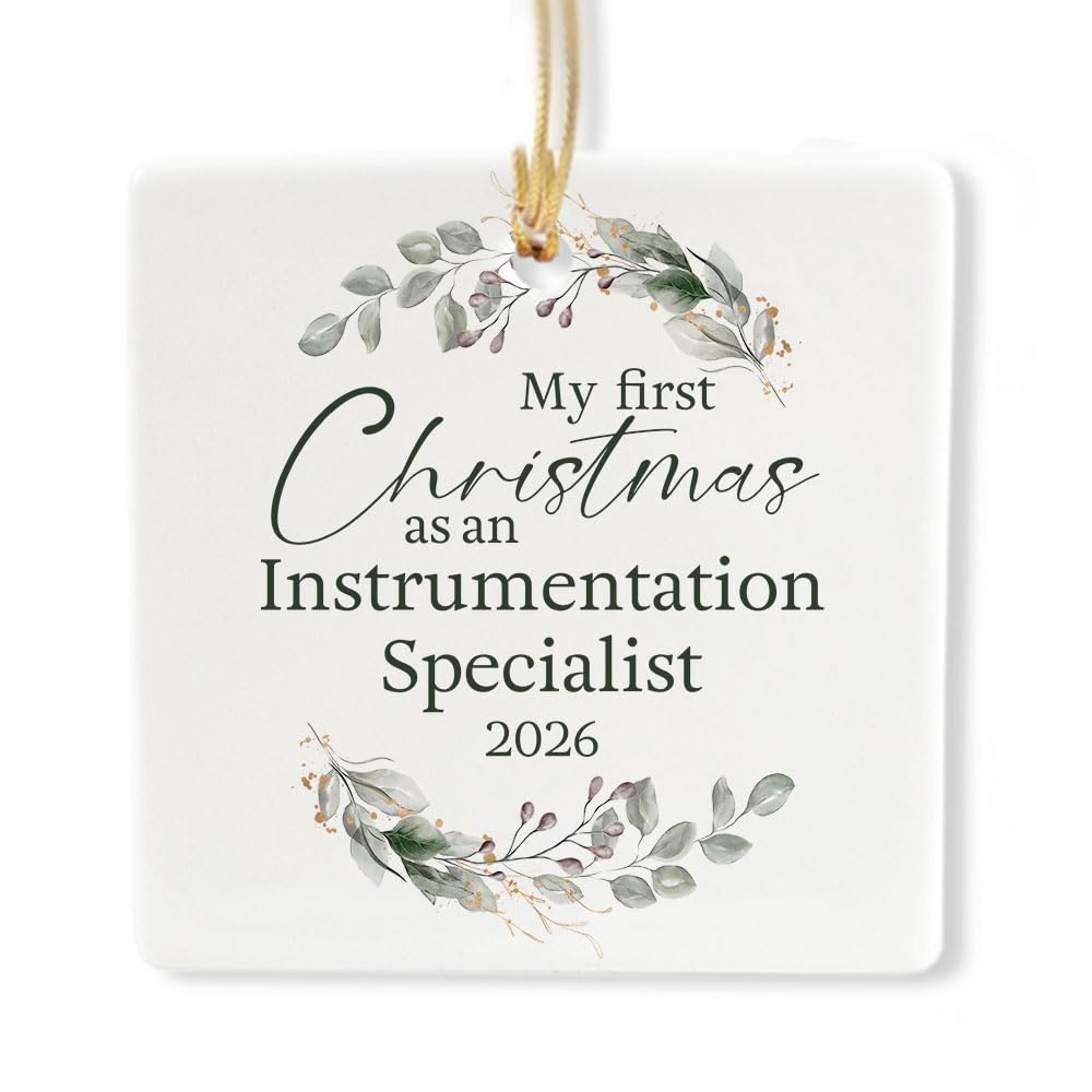 Ceramic 3-inch Square Ornament A724897
