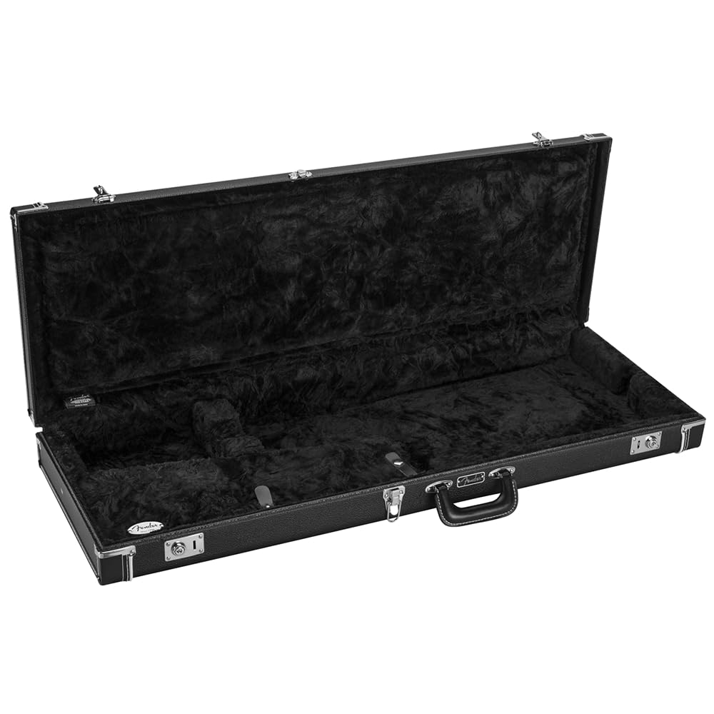 Black Wood Guitar Case B434