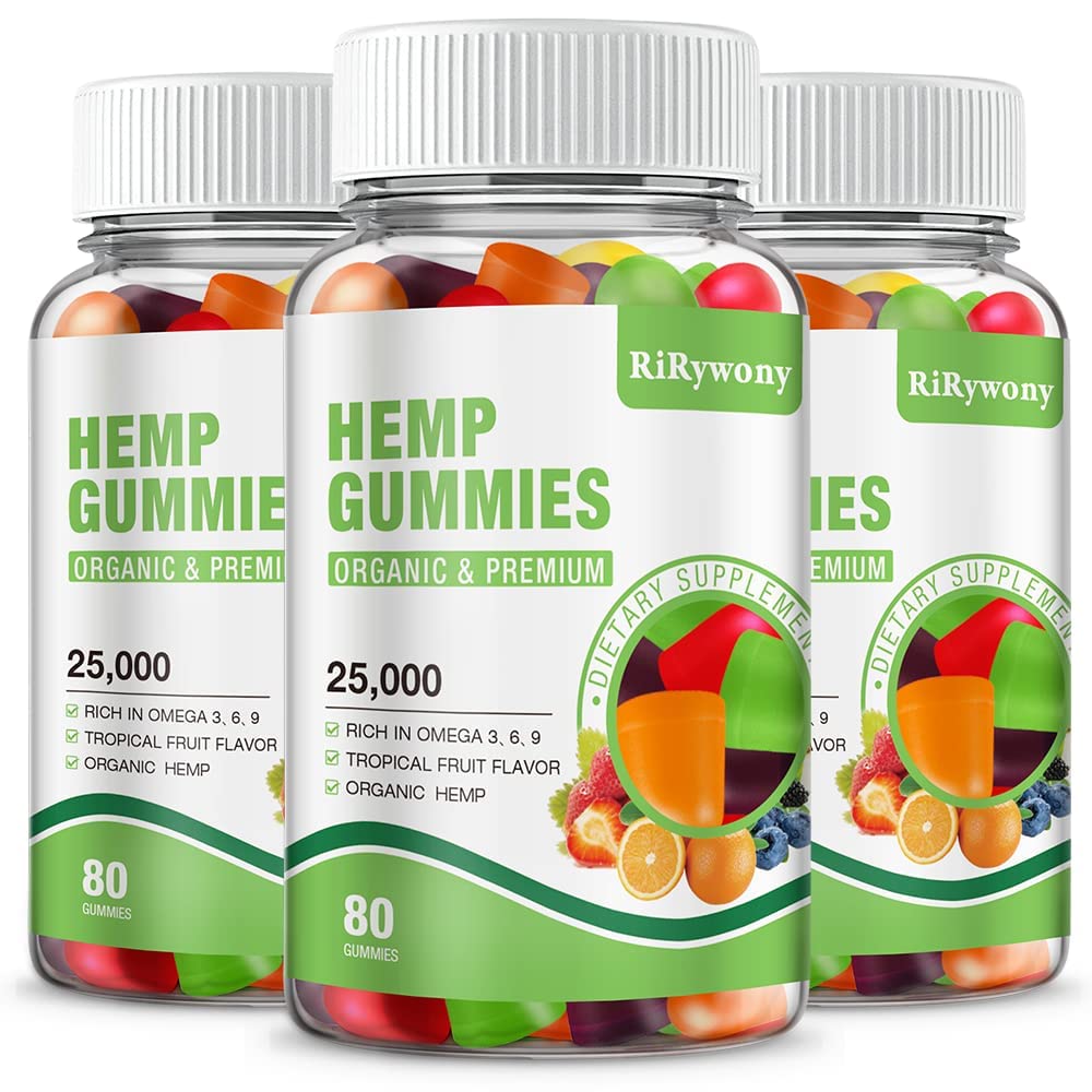 Hemp Gummies 3 Packs 240 Counts F70077