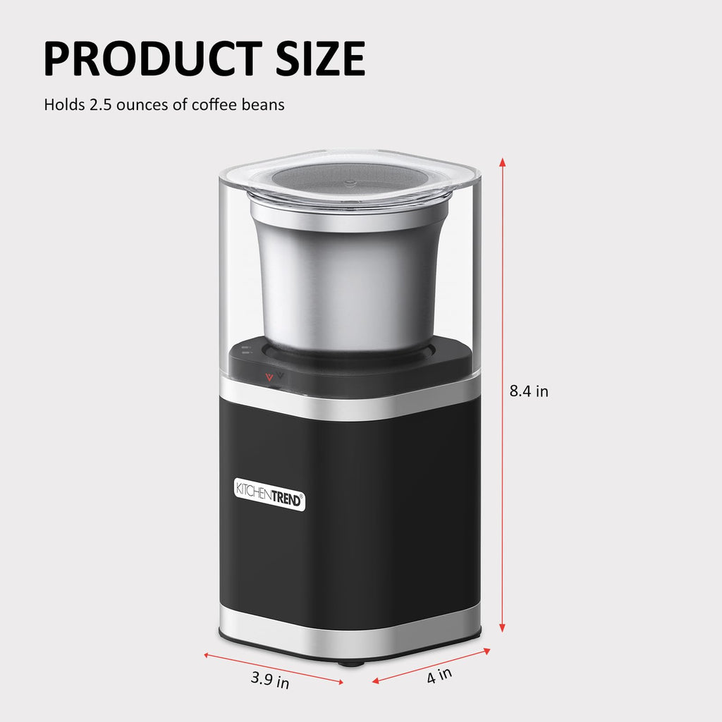 Electric Coffee Bean Grinder with Removable Stainless Steel Bowl L7124