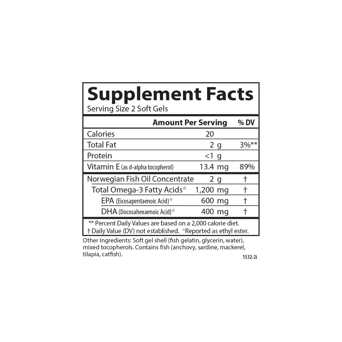 180 Pescatarian Softgels T18394