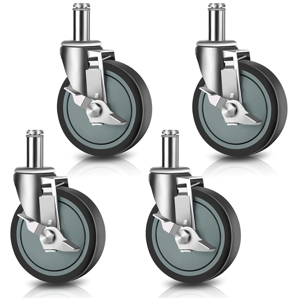 4 inches Casters for Wire Shelving Racks, Set of 4 P5265
