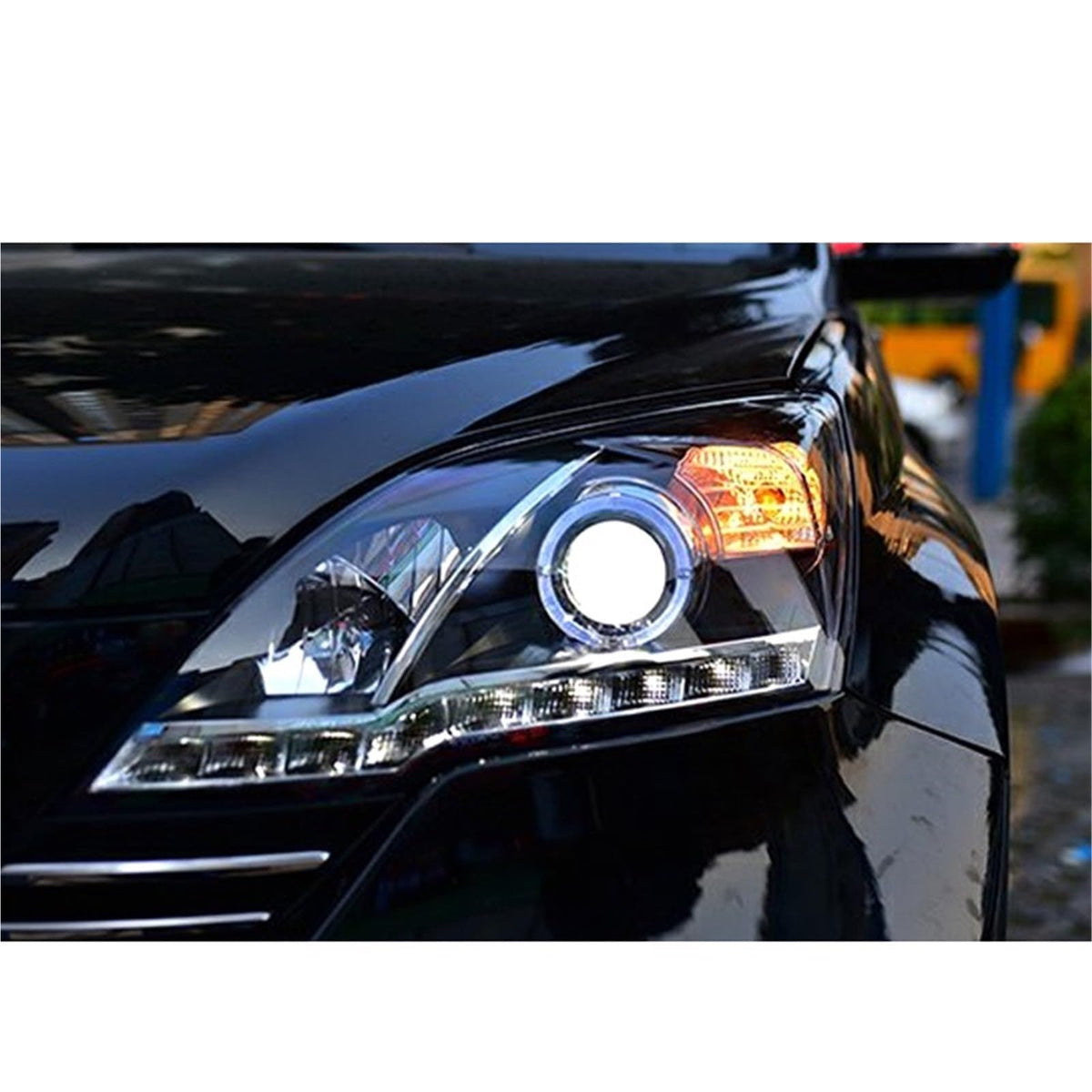 1 Pair Headlights with DRL P7039