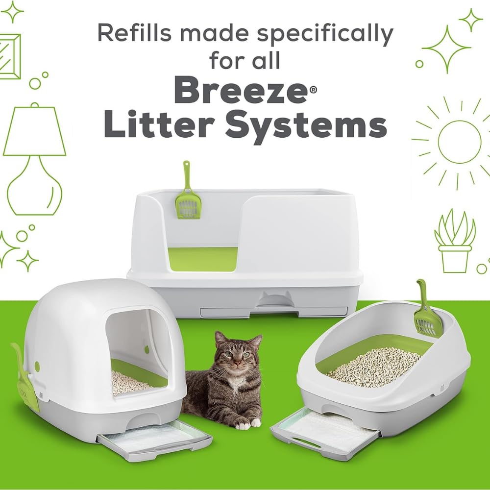 1 Litter Pellets Refill (3.5 lb) and 1 Cat Pad Refills (10 ct) Variety Pack X5508