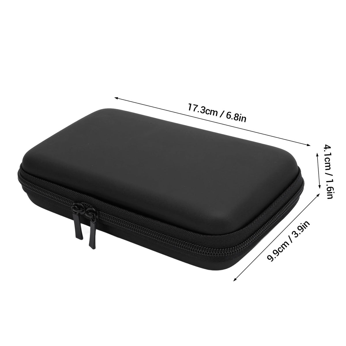 Black Hard Shell Carrying Case with 8 Game Slot K15104