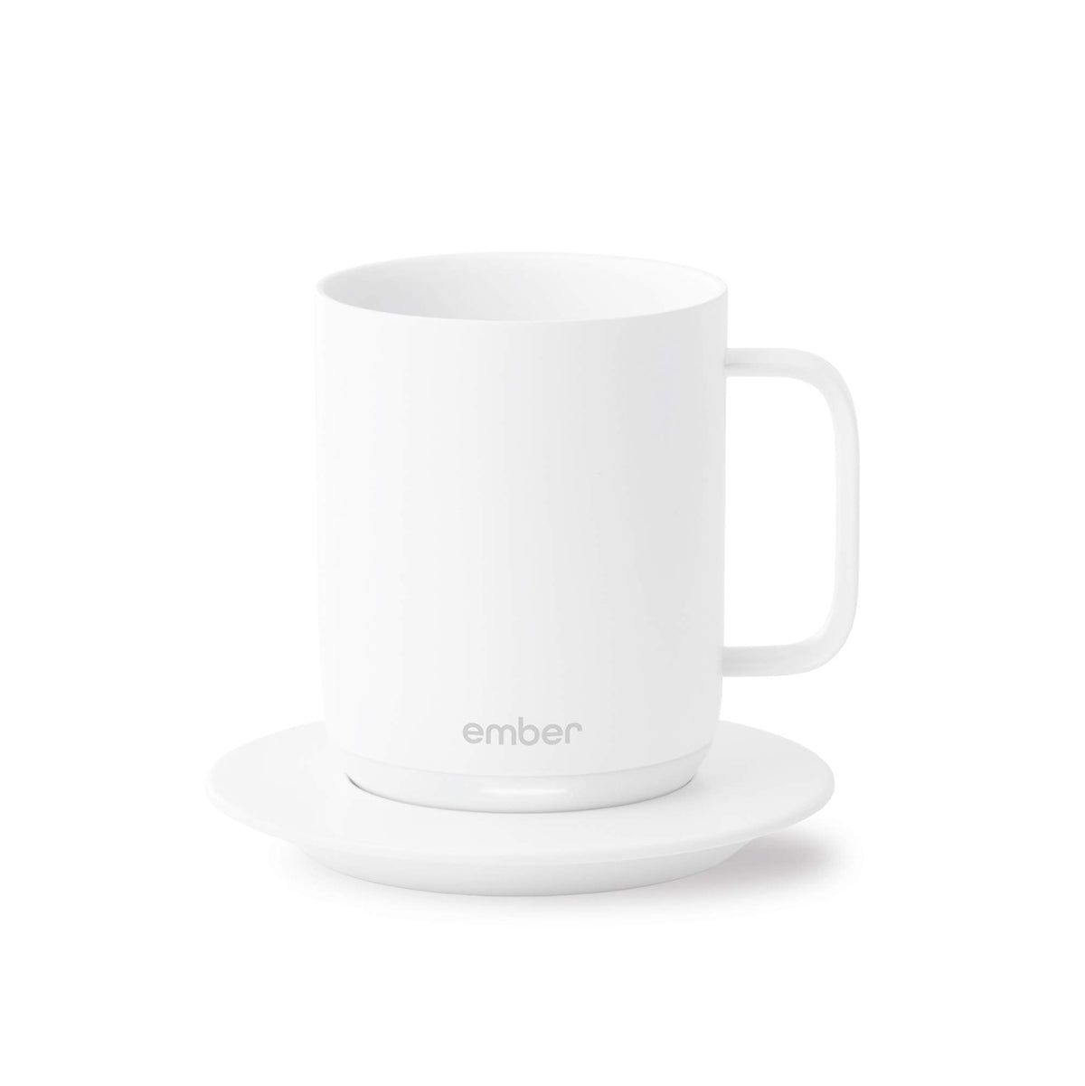 White 10 Ounce Heated Coffee Mug C14466