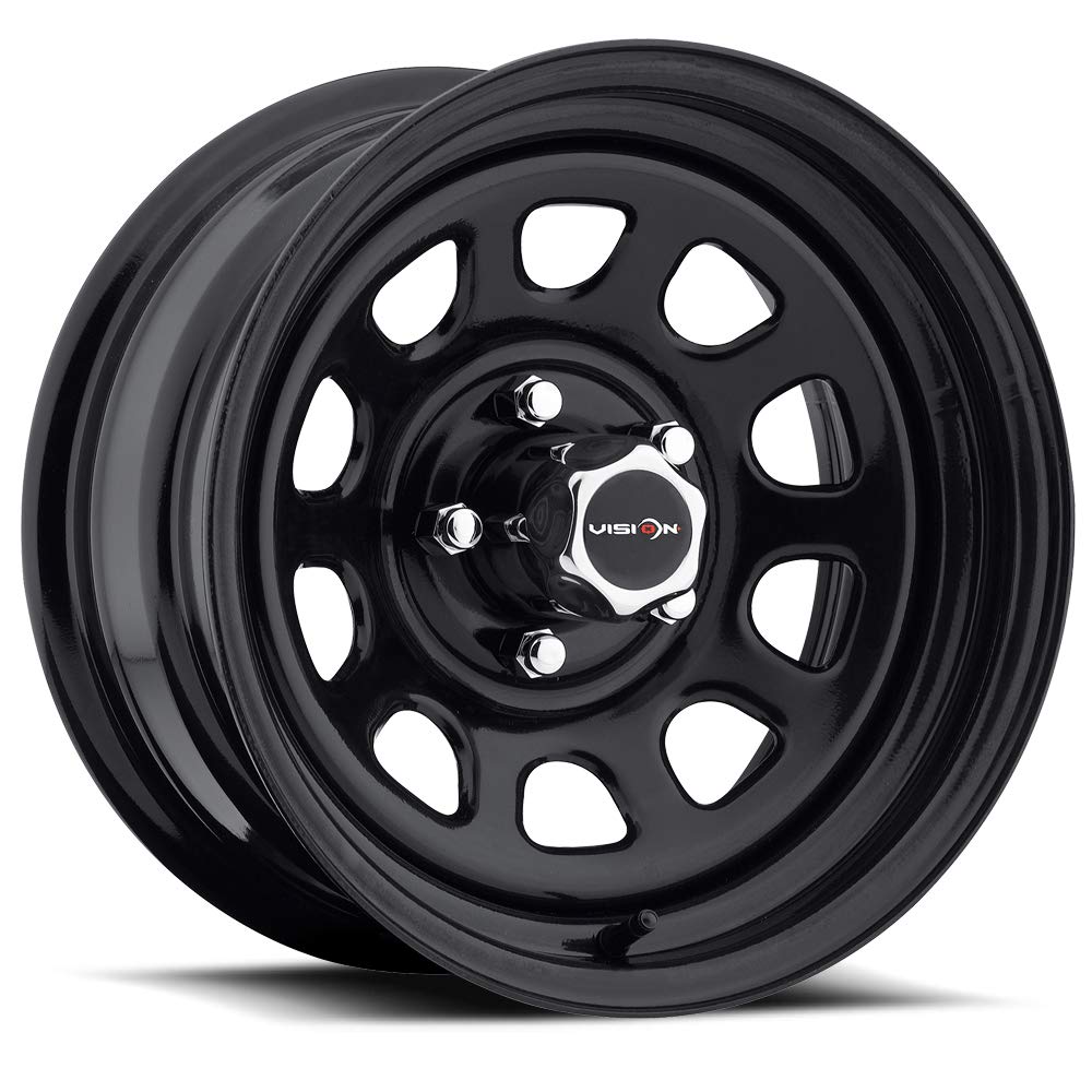 16x8 5x4.5" Gloss Black Wheel Rim U946