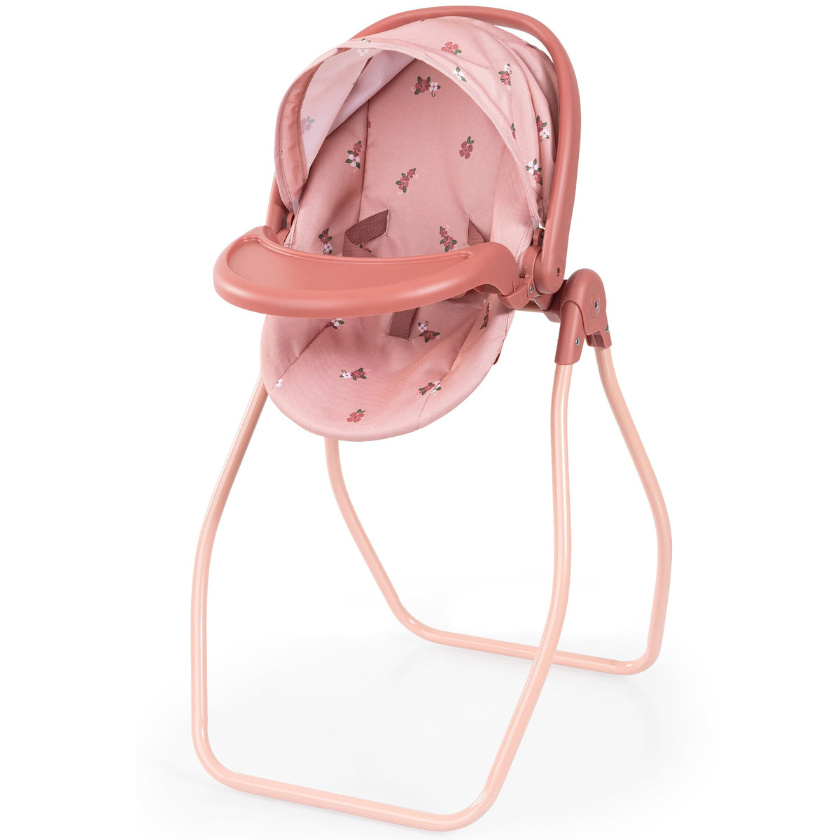 Pink Convertible Doll Highchair Swing Bed Car Seat F751538
