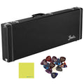 Black Wood Guitar Case B434