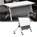 Portable Resin Flip Training Table 55x24x30 Inch F58646