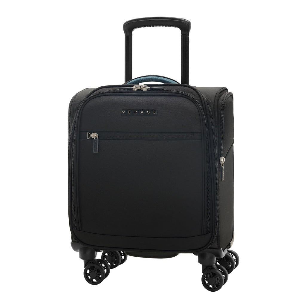 14-Inch Underseat Carry On Luggage with Spinner Wheels & USB Charging Port C4830