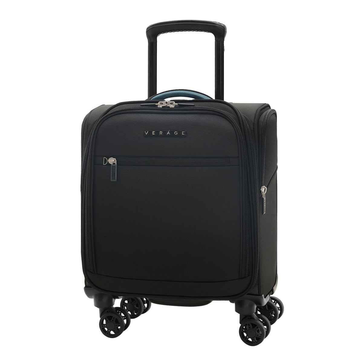 14-Inch Underseat Carry On Luggage with Spinner Wheels & USB Charging Port C4830