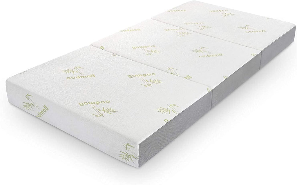 6 Inch Trifold Memory Foam Queen Mattress U701