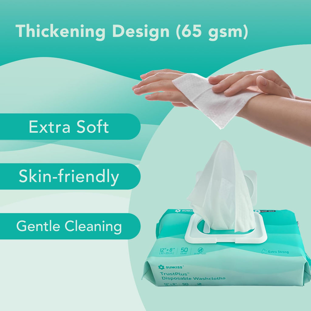 Adult Diapers XSmall 15 Count & Wet Wipes 8" x 12" 200 Count Bundle A26843