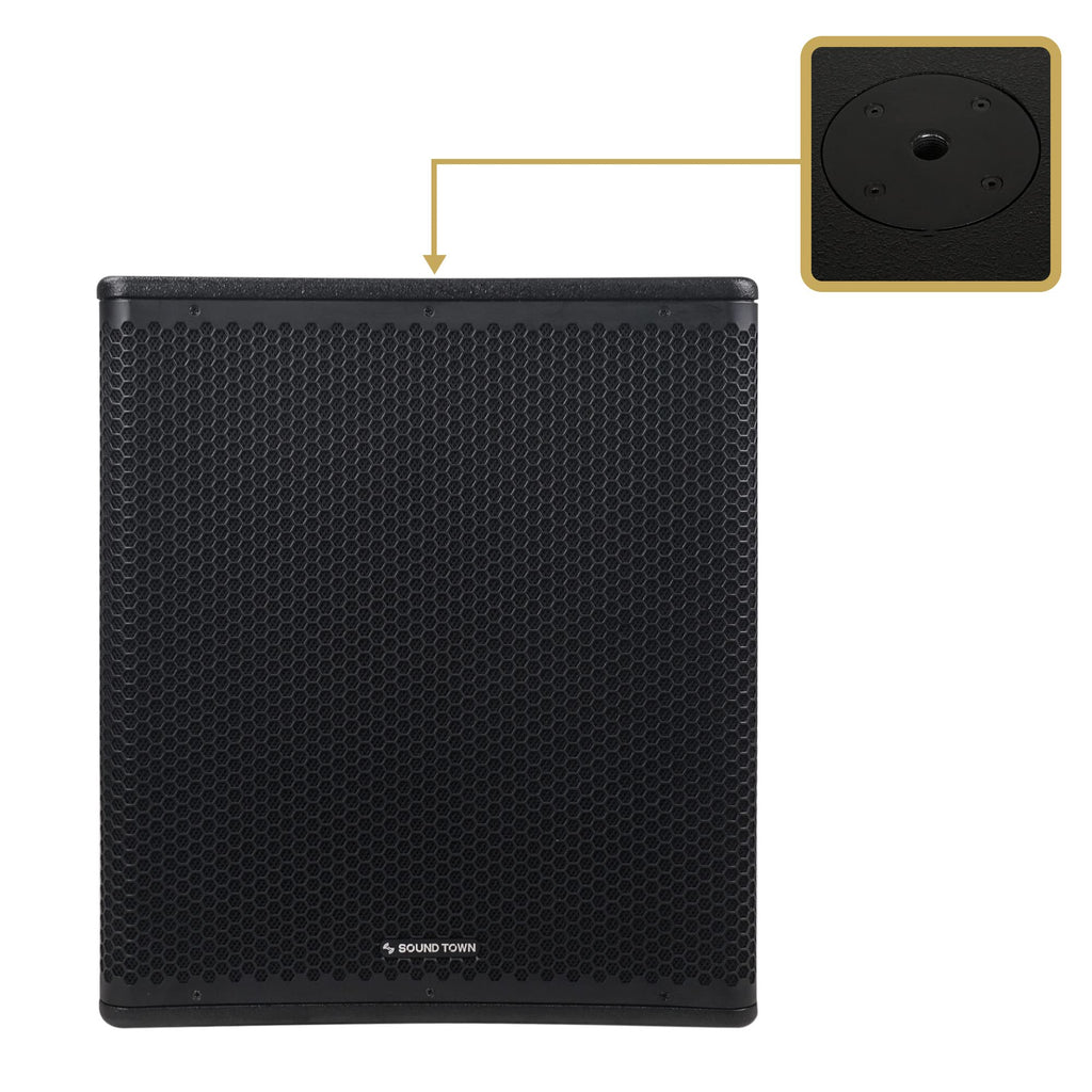 18" 2400W Powered Subwoofer Y4480