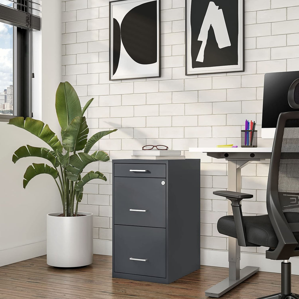 3 Drawer Letter Size Lockable File Cabinet D29701
