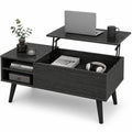 Lift Top Coffee Table with Hidden Storage, Black G881536