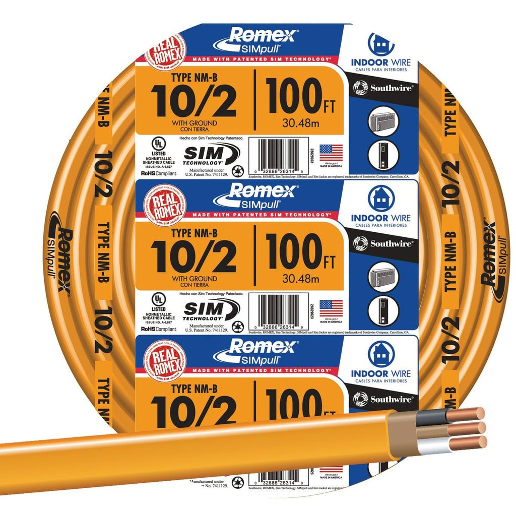 100' 10/2 NMB W/G Cable T460164