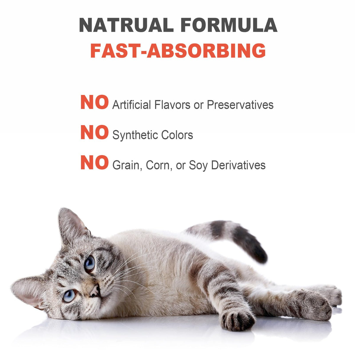 Hairball Control Soft Chews for Cats, Chicken Flavor, 100 Count K3507