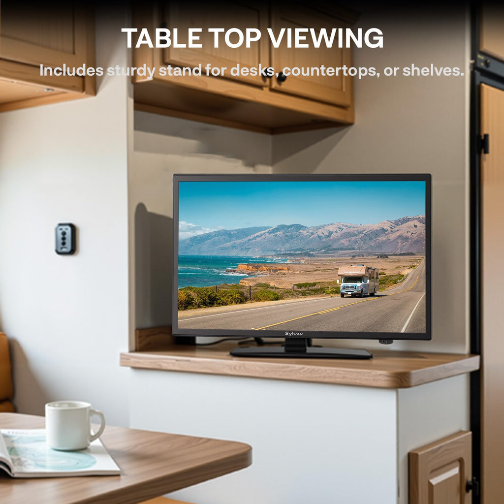 19'' 12V RV TV with Built-in DVD 1080P L68691