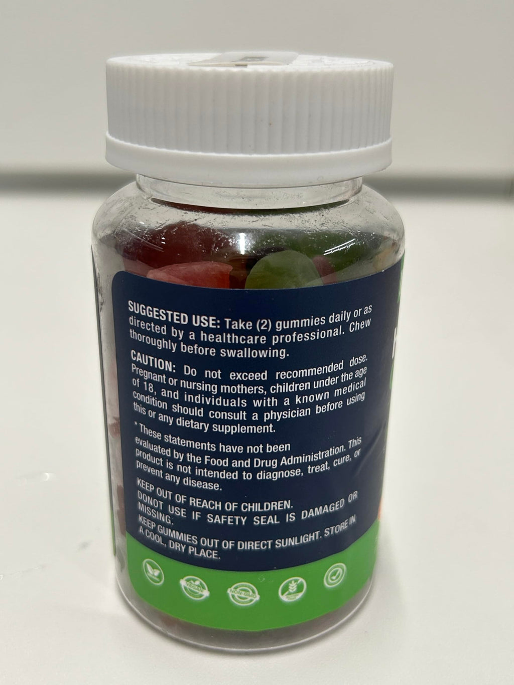 2 Packs Organic Hemp Gummies H304