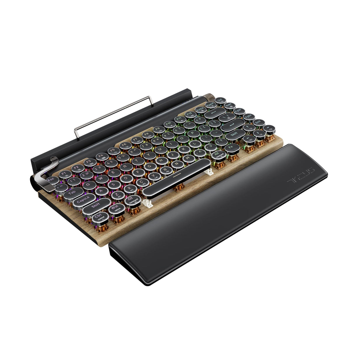 Wireless Retro Mechanical Keyboard with Wrist Rest R966724