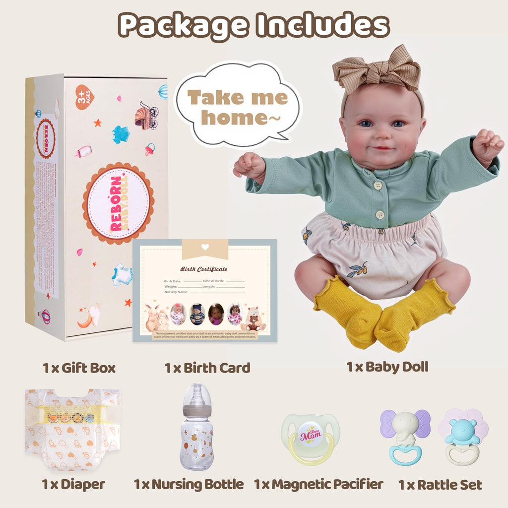 20 Inch Soft Vinyl Baby Doll N2214