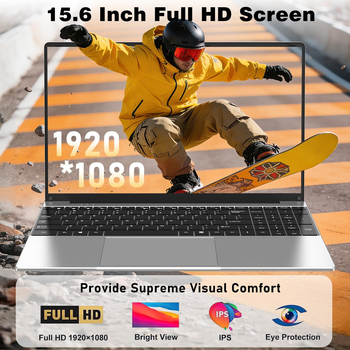 15.6" Laptop Computer Core I5 16GB RAM 512GB SSD U24106