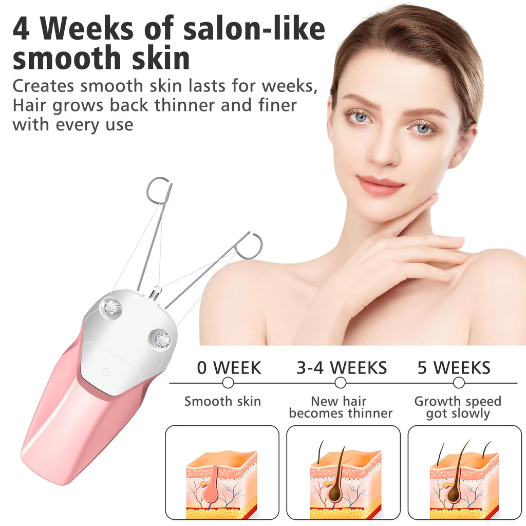 USB Rechargeable Electric Threading Epilator C2421