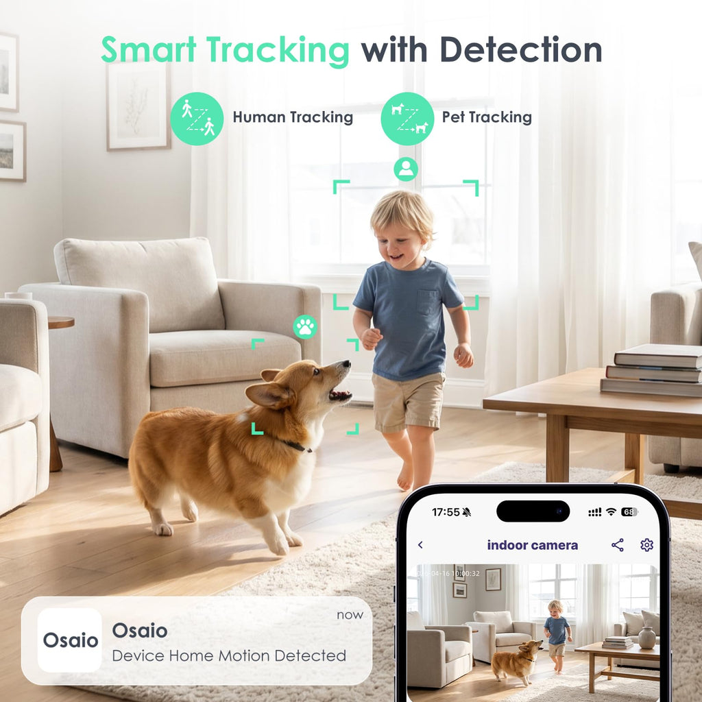 2K Indoor Camera with Motion Tracking G1602