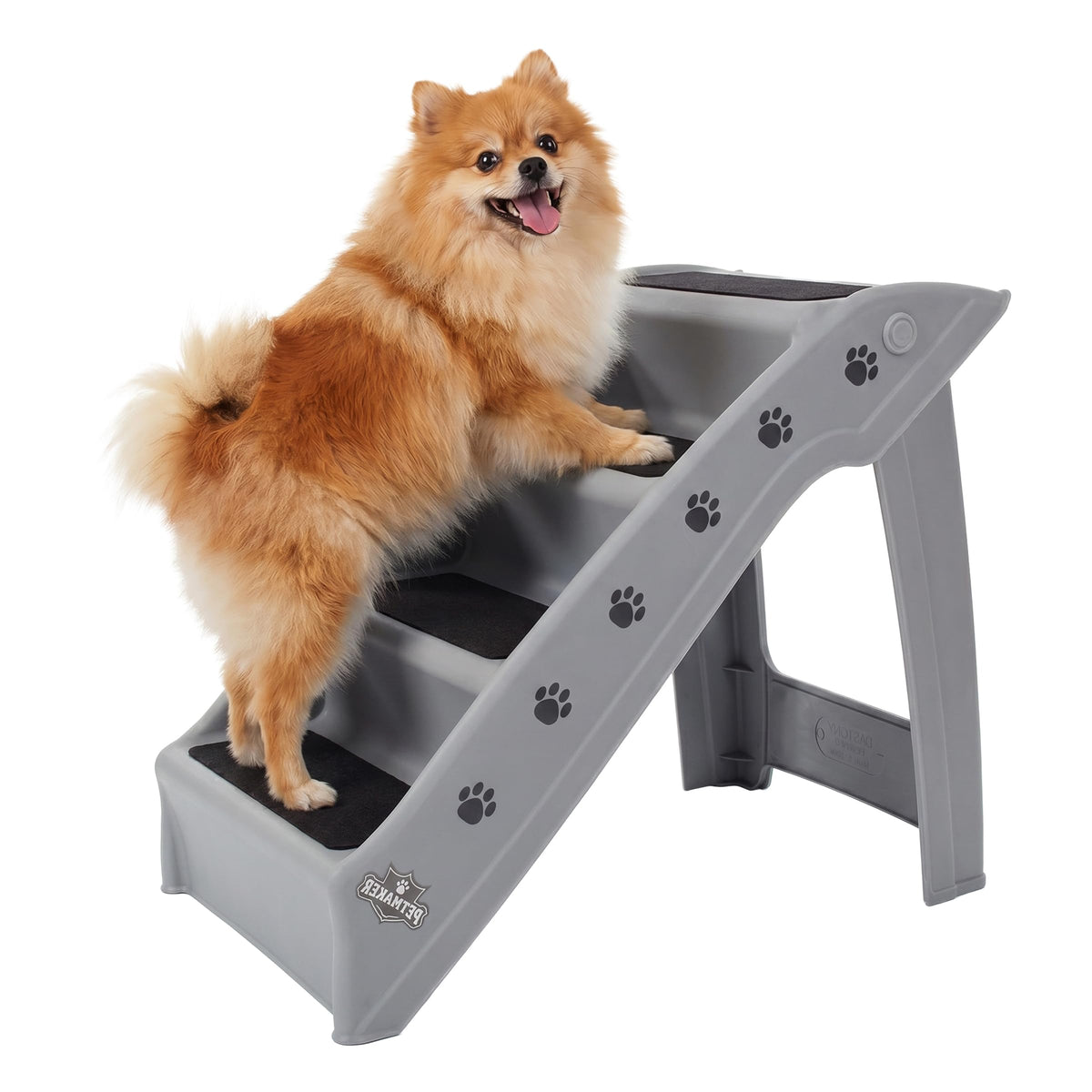 Lightweight Durable Plastic Dog Stairs C591872
