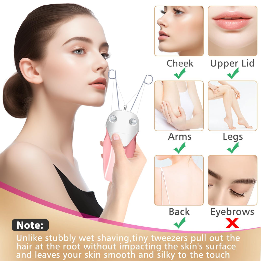 USB Rechargeable Electric Threading Epilator C2421