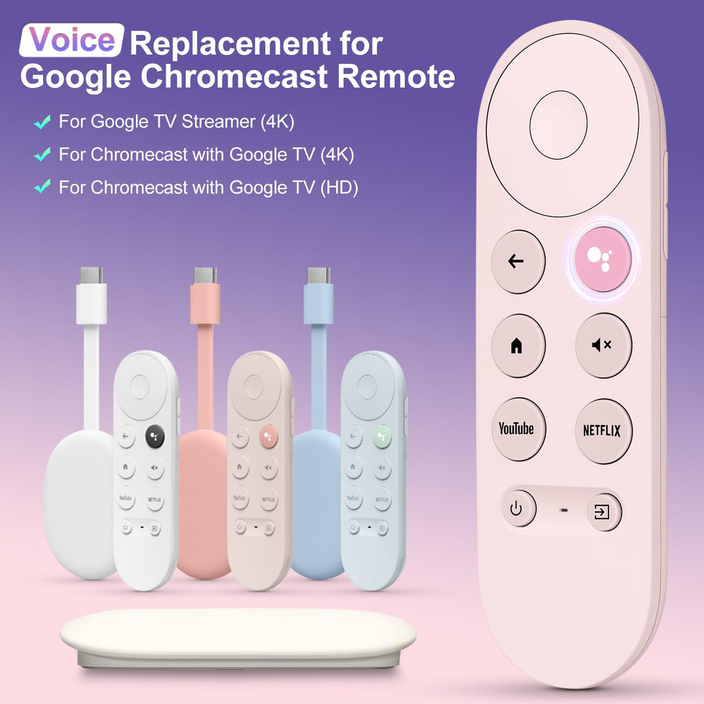 Pink Voice Replacement Remote Control X185