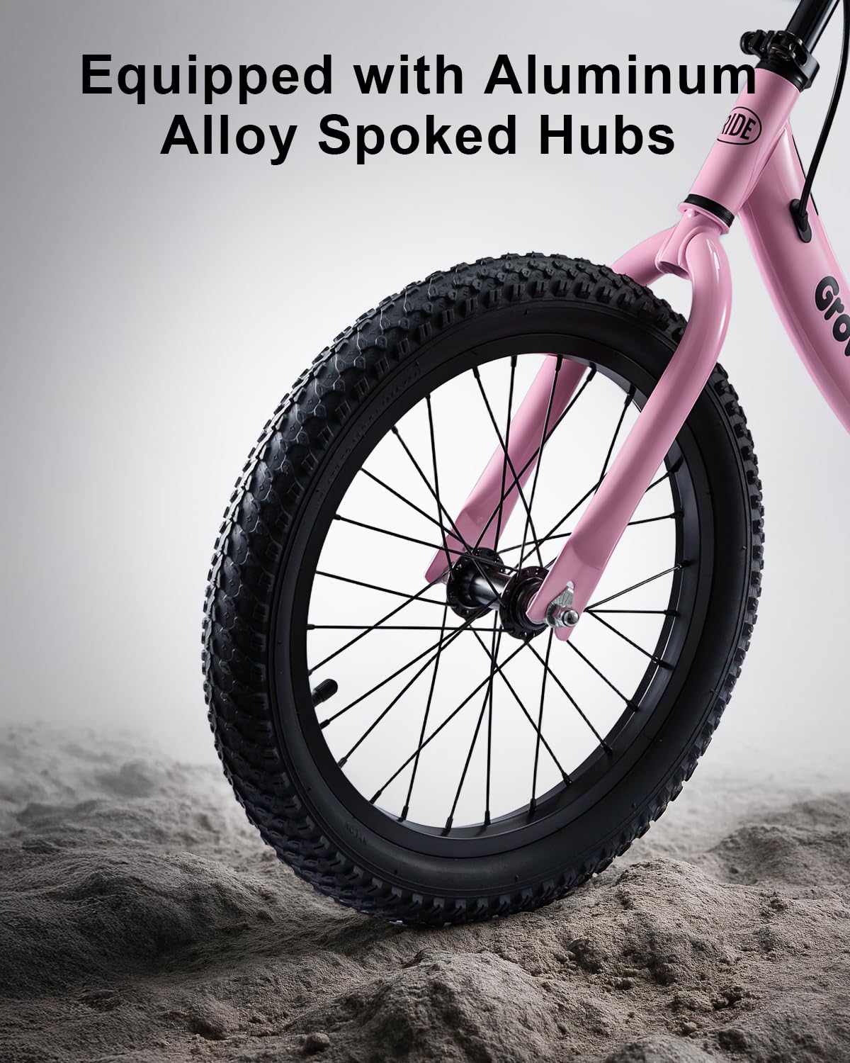 16" Pink Kids Balance Bike H7291