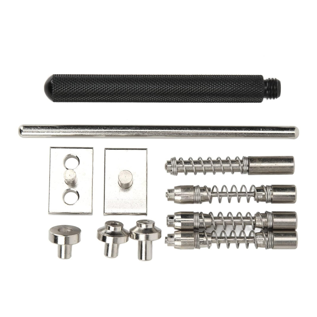 12 Pcs Motorcycle Chain Breaker Riveting Tool Set with Storage Box X251