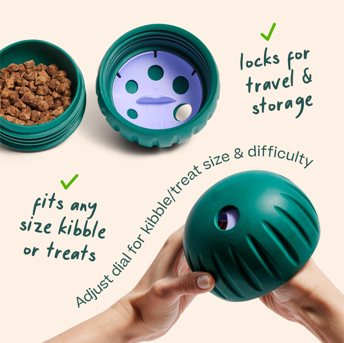 Dog Puzzle Slow Feeder Toy A623001