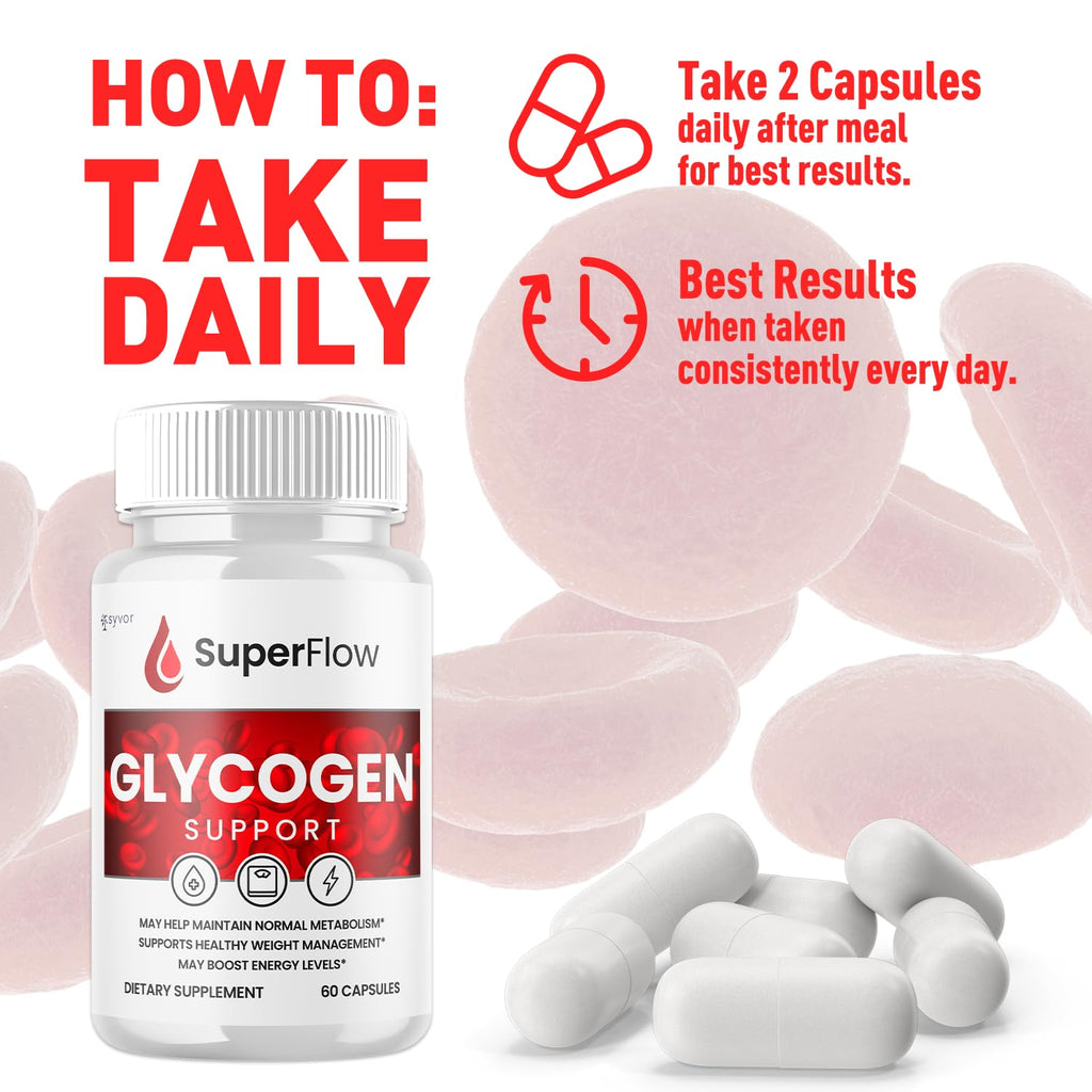 Glycogen Support Supplement 60 Capsules O2642