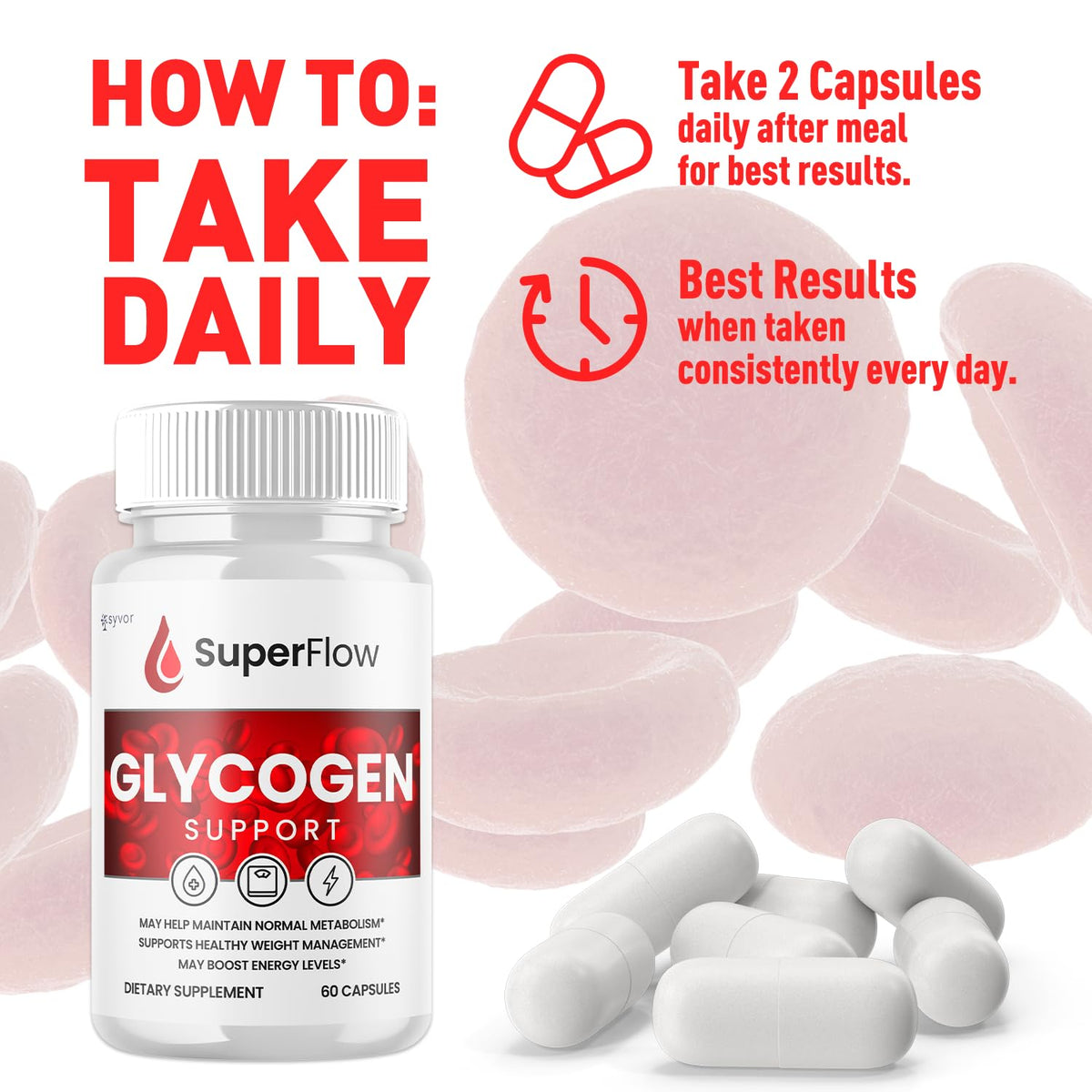 Glycogen Support Supplement 60 Capsules O2642