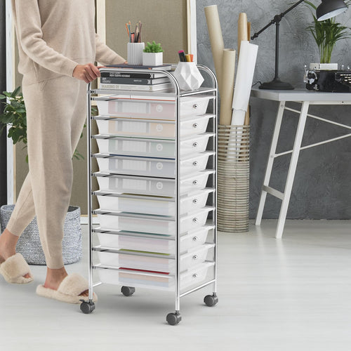 10 Drawers Rolling Storage Cart V185923