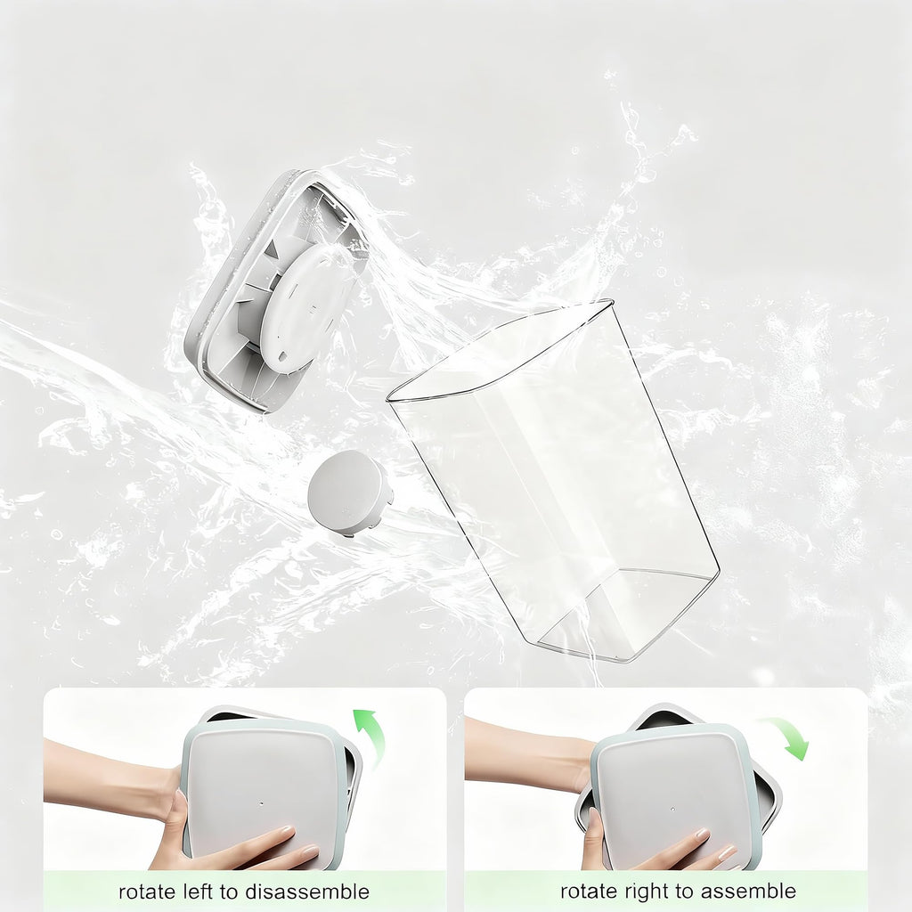 Dog Cat Treat Container with Scoop O387356