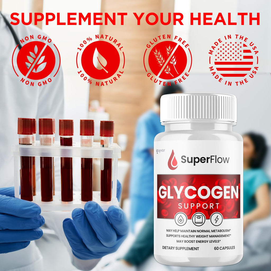 Glycogen Support Supplement 60 Capsules O2642
