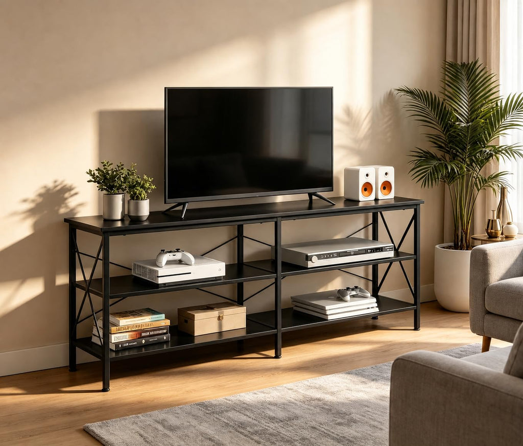 Black TV Stand up to 70 Inch Q5583