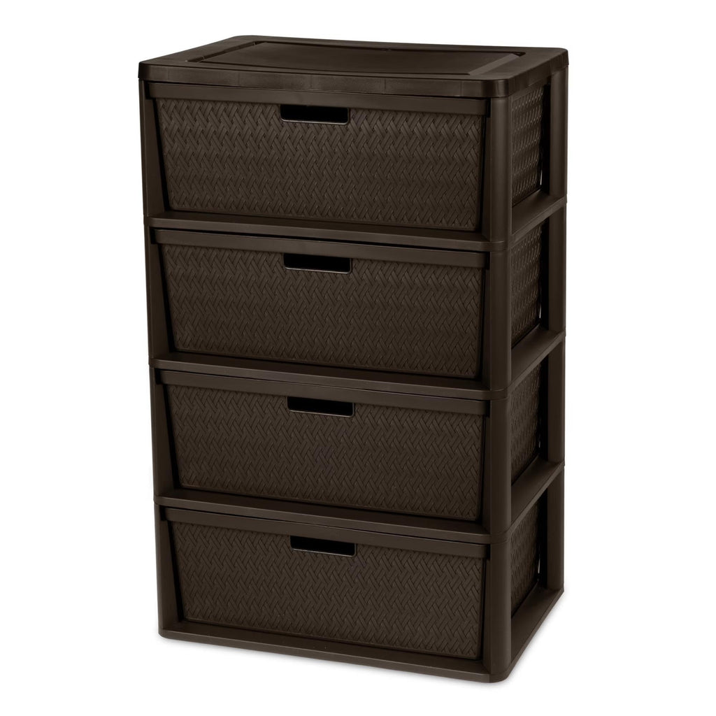 3 Drawer Storage Organizer Tower with Carry Handles P90124