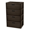 3 Drawer Storage Organizer Tower with Carry Handles P90124