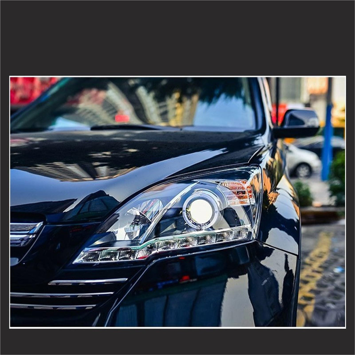 1 Pair Headlights with DRL P7039